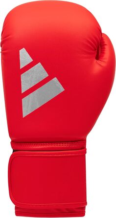 Боксерські рукавички adidas Speed 50 для дорослих, 12oz, червоні, комфортні та довговічні