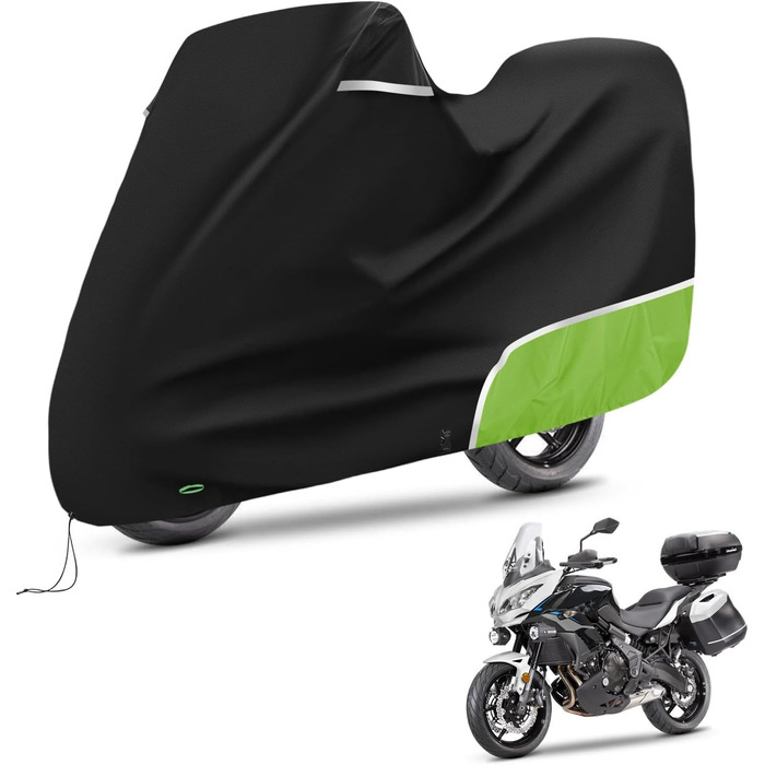 Водонепроникний чохол для мотоцикла 420D Oxford, сумісний з Kawasaki Z900, Z1000, Z750, ER6N, Z800, Versys 650 (без багажника)