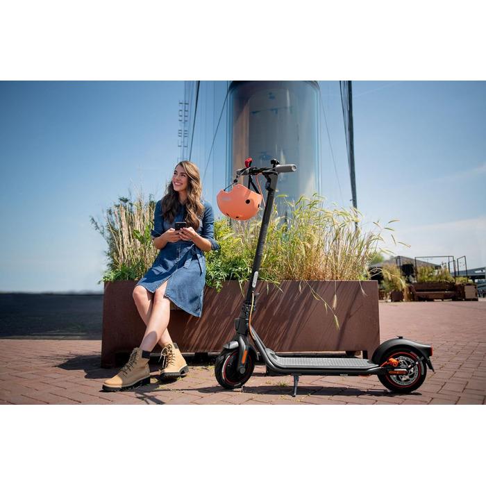 Електросамокат Segway-Ninebot F20D/F40D/F40D II для дорослих, з дозволом для доріг, швидкість до 20 км/год, запас ходу 20/40 км, дискові гальма