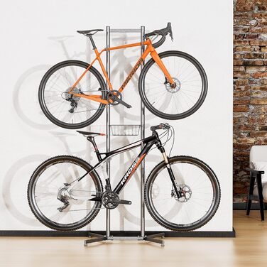 Підставка для велосипедів CXWXC на 4 велосипеда, до 70 кг, для гаража, дому, вулиці