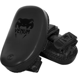 Боксерські рукавички Venum Skintex легкі, шкіряні, матово-чорні