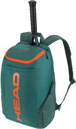 Рюкзак HEAD Pro 28л унісекс для дорослих, бірюзовий/помаранчевий