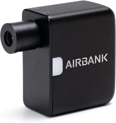 Електрична велосипедна міні-помпа AIRBANK Pocket, акумуляторна, 300 мАг, 100 PSI, компактний компресор для всіх типів велосипедів