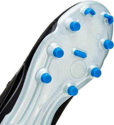 Дитячі футбольні бутси Nike Legend 10 Academy FG/MG - чорний, хромований, синій (35 EU)