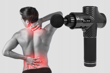 Перкусійний масажер для тіла та спини Massage Gun Pro: набір з 10 насадок