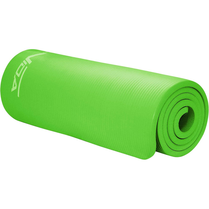 Килимок для йоги SportVida з нековзким покриттям, NBR, 180 x 60 x 1,5 см - для дому та занять спортом