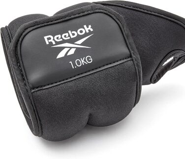 Обважнювачі для зап'ясть Reebok 1 кг, спортивні манжети
