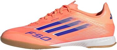 Бутси футбольні adidas F50 Club Messi для залу, 44 2/3 EU, Beam Orange/Lucid Blue/Cloud White