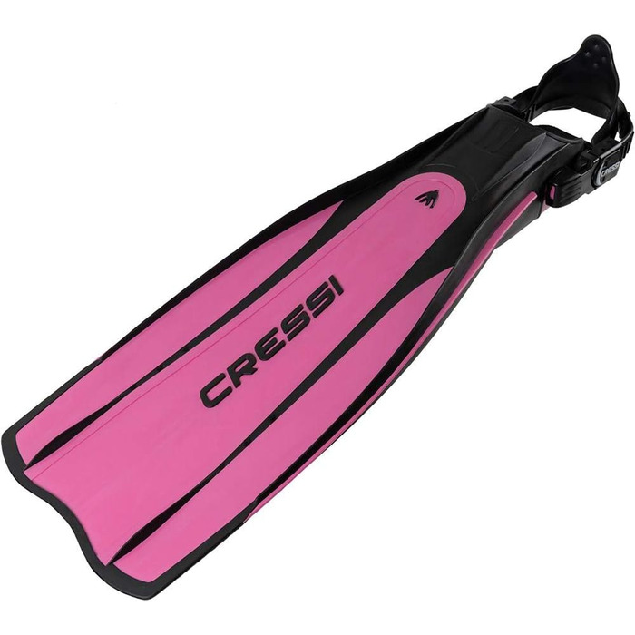 Ласти для дайвінгу Cressi Pro Light Open Heel S/M (40/41), чорні/рожеві
