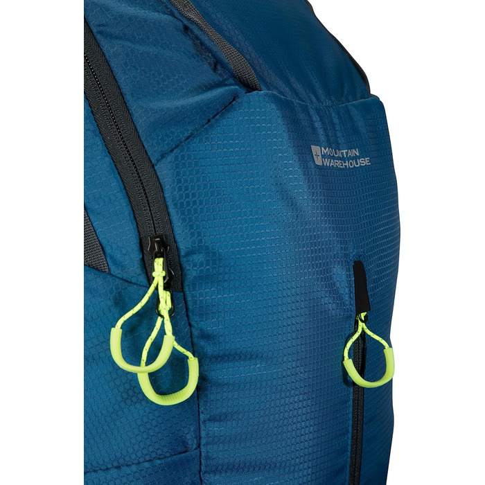Рюкзак Mountain Warehouse Inca Extreme 35 л з водонепроникним чохлом, багатьма кишенями, Rip-Stop тканина, для кемпінгу, туризму, аутдору