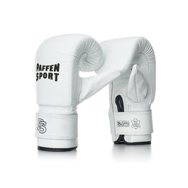 Боксерські рукавички Paffen Sport PRO для занять на мішку (груші) L-XL білі