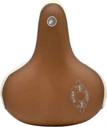 Велосипедне сідло Büchel WITTKOP Big City - зручне сідло для міського велосипеда з відбивачем та великою м'якою посадкою. Підходить для чоловіків та жінок, з гелевою вставкою для максимального комфорту.