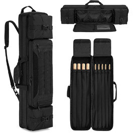 Чохол для більярдних кілків: 4 x 5 кілків та 5 шесток, з регульованими плечовими ременями та кишенями