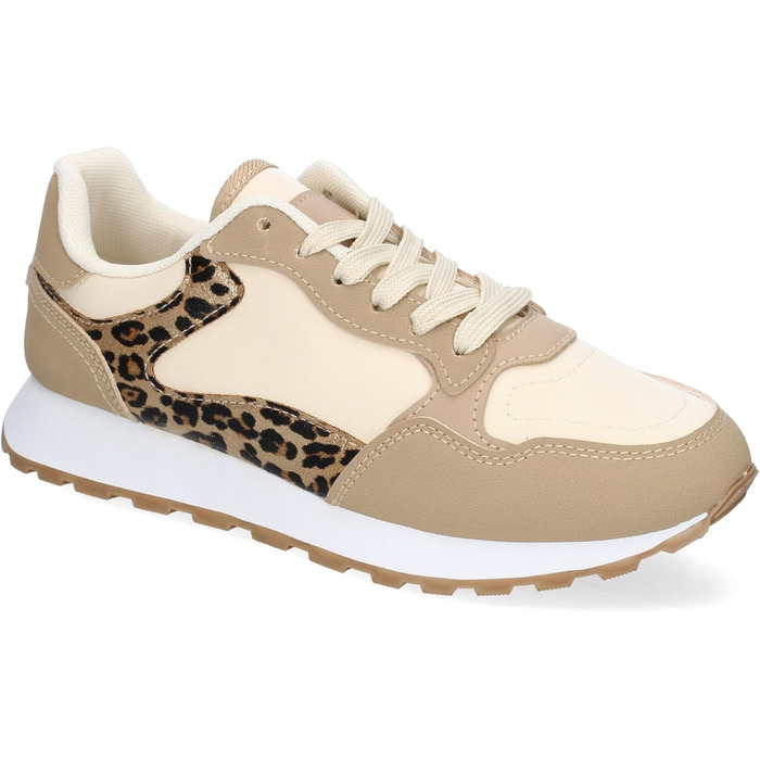 Жіночі спортивні кросівки повсякденні Khaki, 37 EU - зручні, стильні, на шнурівках