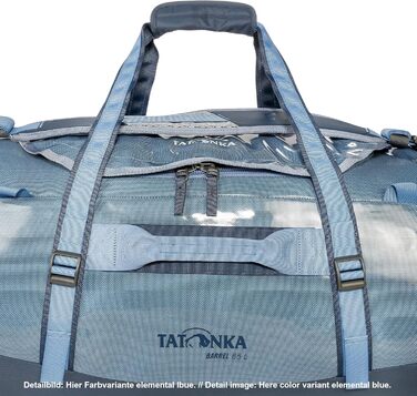 Сумка-рюкзак Tatonka Barrel 65 л, чорна, водонепроникна, з замком