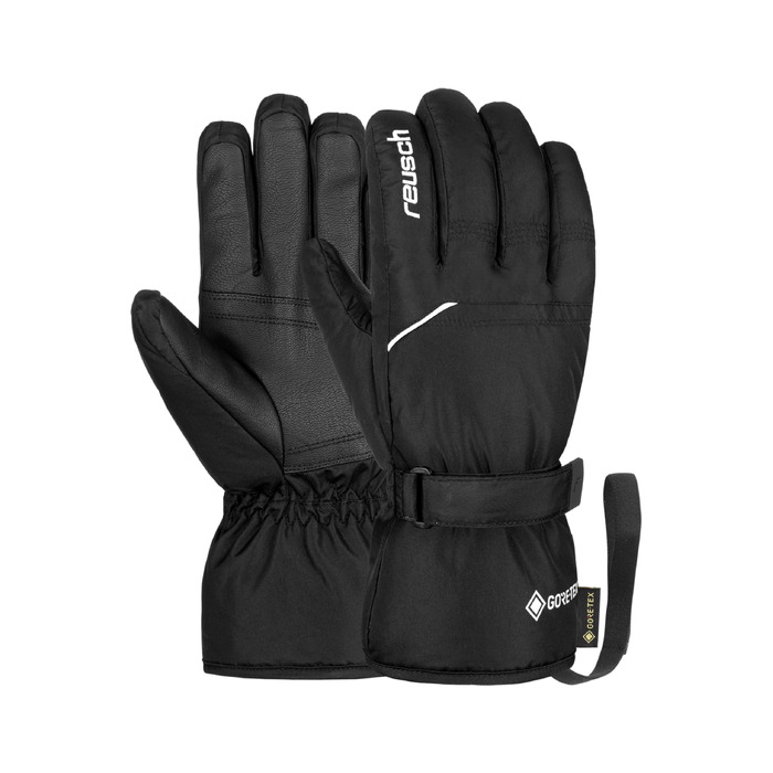 Герметичні гірськолижні рукавички Reusch Gore-Tex для чоловіків та жінок, чорно-білі, розмір 11