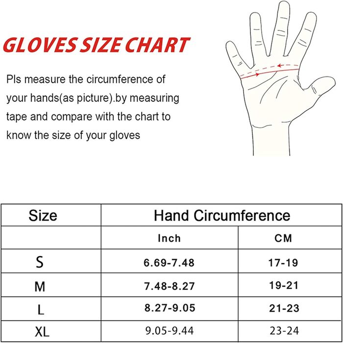 Фитнес рукавички для чоловіків та жінок, тренувальні рукавички для залу, силових тренувань, важкої атлетики, греблі та велоспорту, чорний, розмір M