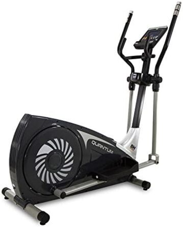 Еліптичний тренажер BH i.Quantum Crosstrainer, 20 кг маховик, до 150 кг, безшумний, Bluetooth, бездротовий пульс, додатки, 4 програми