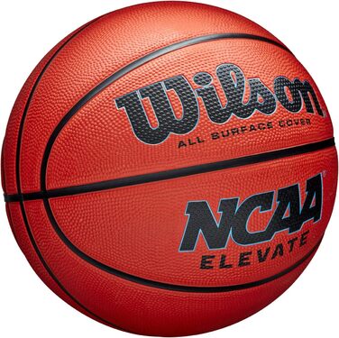 Баскетбольний м'яч Wilson NCAA Elevate VTX №7, помаранчевий, для дорослих, універсальний