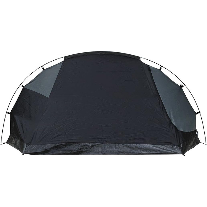Намет туристичний yourGEAR Zelt ORA для 2 осіб, односкладовий, UV 50+, захист від комах, водонепроникний (5000 мм), блакитний/сірий