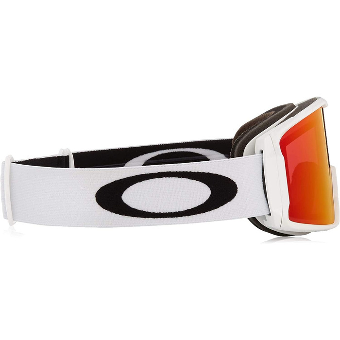 Гірськолижні окуляри Oakley Line Miner XM PRIZM для вузьких облич (розмір M, Matte White / Prizm Torch Iridium)