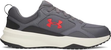 Чоловічі тренувальні кросівки Under Armour Charged Edge (сірі/білі/червоні, розмір 24 EU)