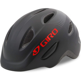 Дитячий велосипедний шолом Giro Scamp, розмір S (49-53 см), матовий чорний