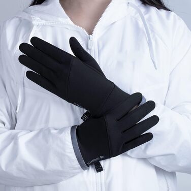 Велосипедні рукавички Anqier для чоловіків та жінок, зимові, з підтримкою сенсорного екрану, неслизькі, теплі, вітронепроникні для їзди на велосипеді, бігу, катання на лижах та водіння автомобіля