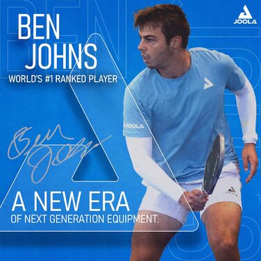 Професійна карбонова ракетка для піклболу JOOLA Ben Johns Hyperion C2, сертифікована USAPA, 42×19 см, CFS 16 мм