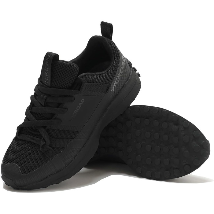 Дитячі кросівки для школи та спорту: зручні, дихаючі, чорні (H5003black)