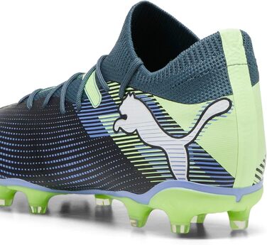 Кросівки футбольні PUMA Future 7 Match Fg/Ag (40 EU, Сірий/Білий/Яблуко)