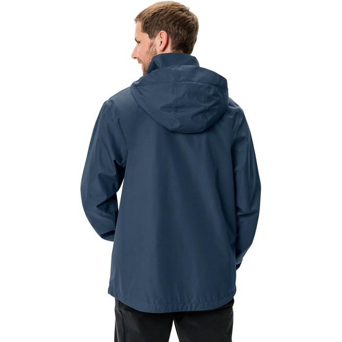 Чоловіча легка вітро- та водонепроникна куртка VAUDE Escape Light Jacket, дихаюча, колір Dark Sea Uni, розмір L