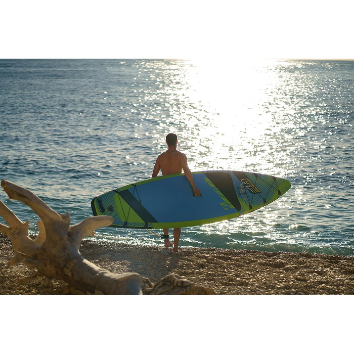 Надувна SUP-дошка Bestway Hydro-Force Touring Aqua Excursion 381×79×15 см, комплект для серфінгу