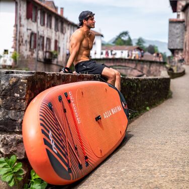 Надувна SUP-дошка Aqua Marina Monster 366x84x15 см з комплектом і сидінням для каяка