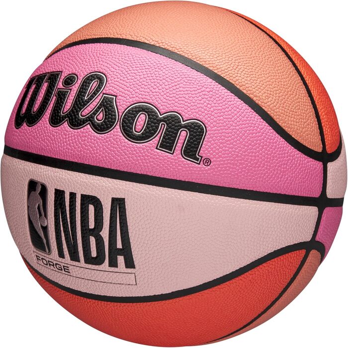 М'яч для баскетболу Wilson NBA Forge Wow Indoor/Outdoor, Розмір 7, Градієнт кольору