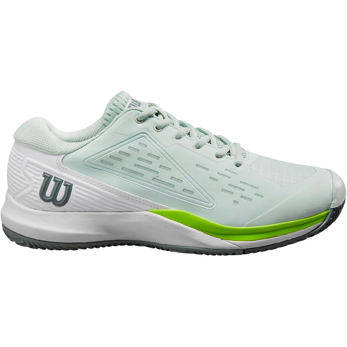 Тенісні кросівки Wilson Rush Pro Ace Clay для жінок (42 2/3 EU, Opal Blue White Jasmine Green)
