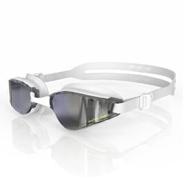 Окуляри для плавання дорослі Plasma REVO (антифог, UV-захист, регульований ніс) - білі