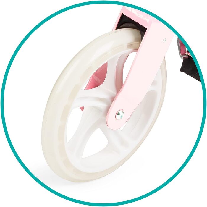 QKids Weiss міський самокат, алюмінієвий, складаний, легкий, колеса 20 см, для дітей від 6 років, до 100 кг
