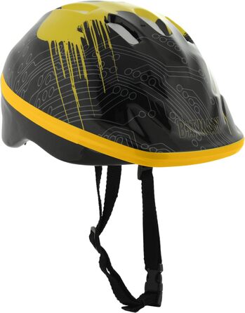 Дитячий захисний шолом BATMAN M003212, розмір 48-52 см, чорний