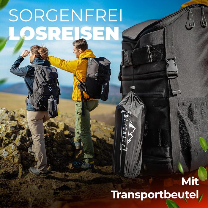 IsoMatte Dazedale для кемпінгу: ультралегка, тиха, компактна | Спальний килимок для туризму та відпочинку на природі