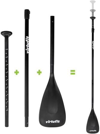 Надувна SUP-дошка Virtufit Surfer 305 з вітрилом, помаранчева/бірюзова/бежева, комплект аксесуарів