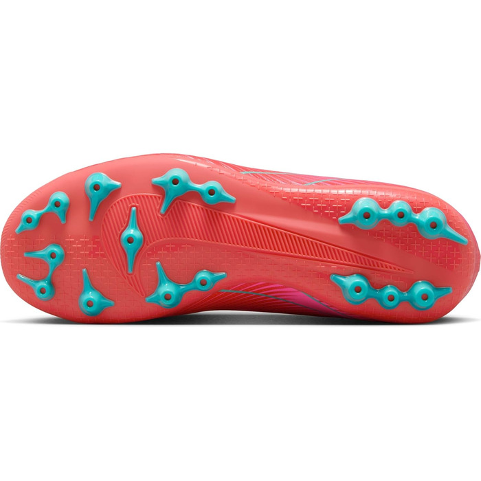 Дитячі футбольні бутси Nike Zoom Superfly 10 Academy TF Oxford Ember Glow Aurora Green 36 EU