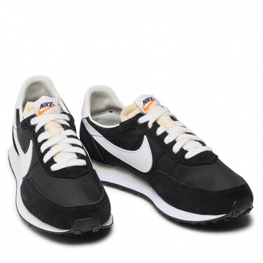 Жіночі кросівки Nike Waffle Trainer 2 GS, чорні, спортивні та зручні, розмір 36,5