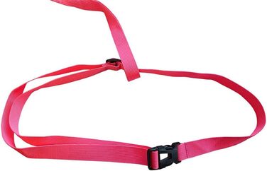 BornToSwim буєр для плавців, без сухої кишені, 28x49 см, рожевий, з логотипом, для безпеки на воді