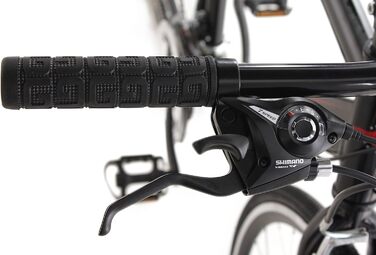 Фітнес-велосипед KS Cycling Lightspeed 28'' алюмінієва рама 60 см чорний