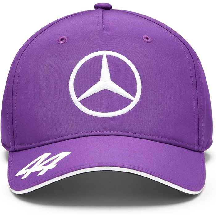 Кепка Mercedes AMG Petronas F1 2024 Lewis Hamilton – офіційна кепка Формули-1, ліловий колір, універсальний розмір