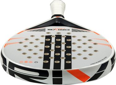 Ракетка для падел Adidas Drive Light 2026, 397г, біла - професійна ракетка для гри в падел