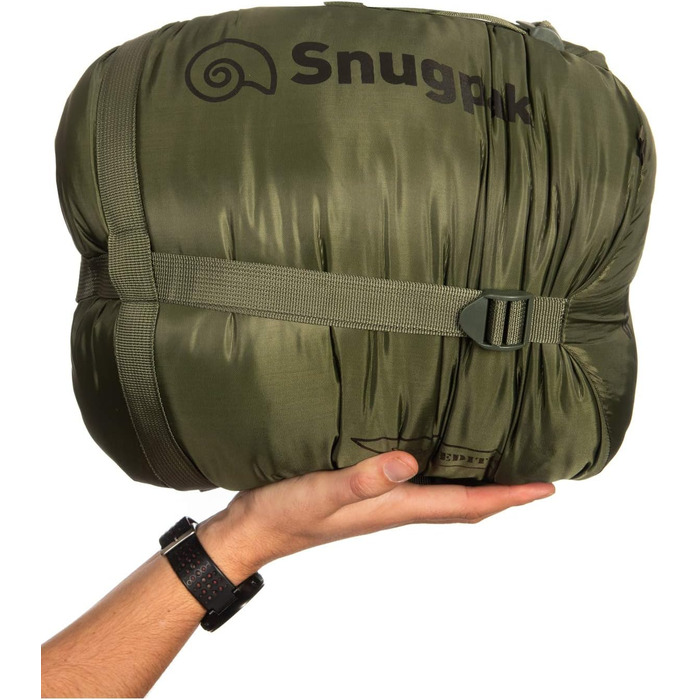 Спальний мішок Snugpak Sleeper Expedition WGTE - екстремально теплий, оливковий, лівий блискавка
