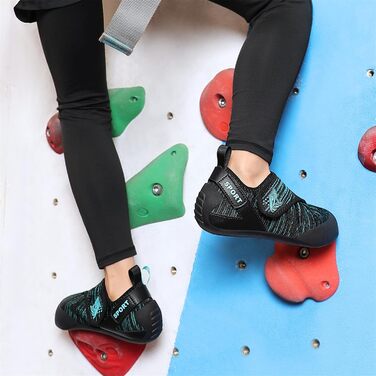 Дитячі скелелазні туфлі для початківців, легкі, для боулдерингу, Indoor, 38 EU, Blue/Blau