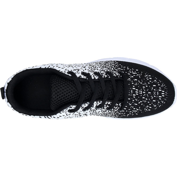 Кросівки для бігу та повсякденного носіння, чорно-білі, 35 EU